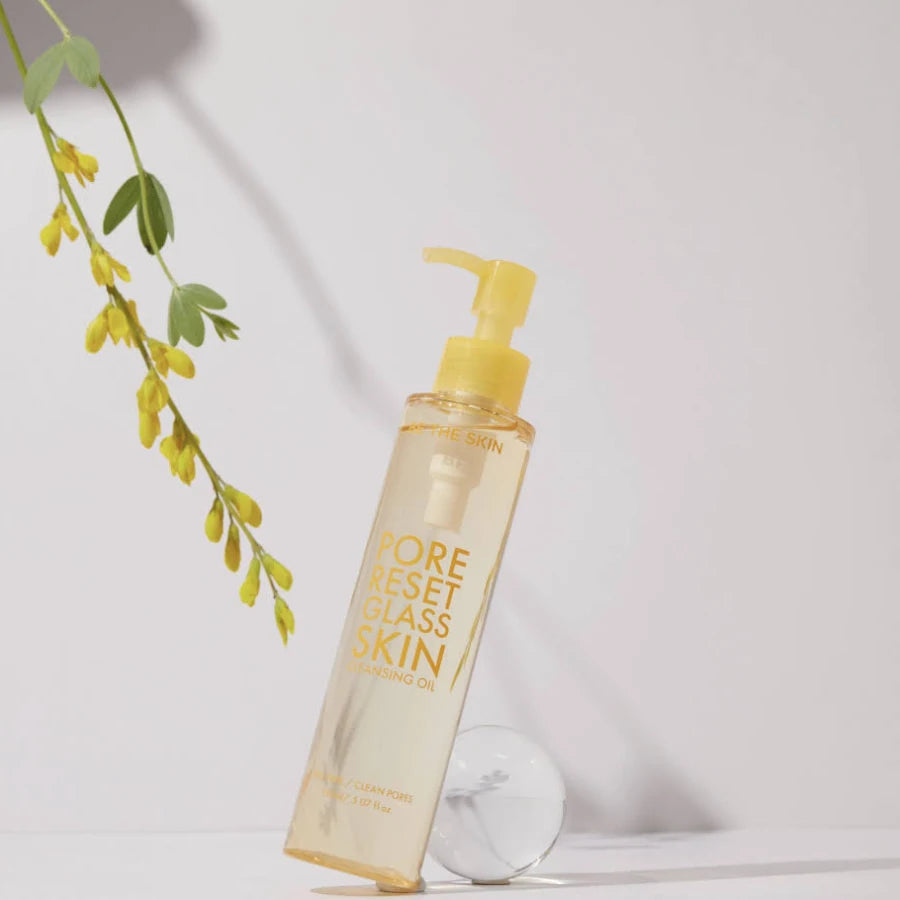 Be The Skin Pore Reset Glass Skin Cleansing Oil – Aceite limpiador con exosomas de centella (150 ml)