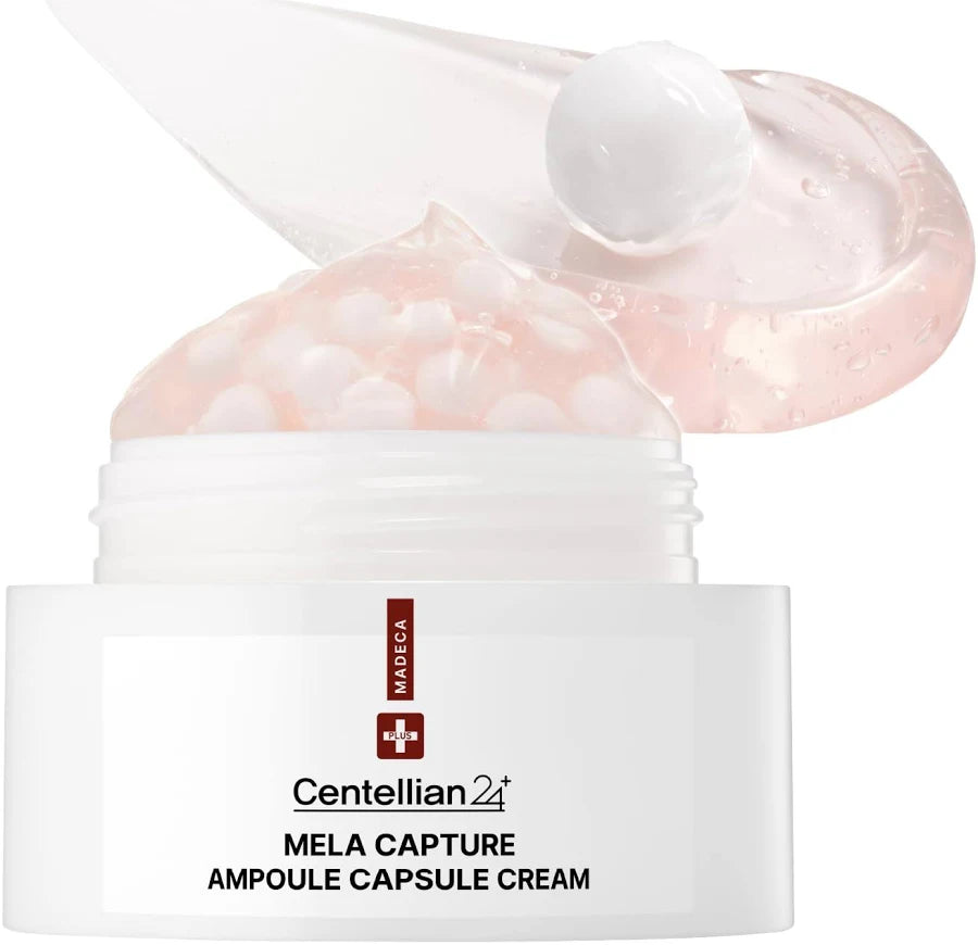 Centellian24 Madeca Mela Capture Ampoule Capsule Cream – Crema iluminadora con TECA y glutatión (55 ml)