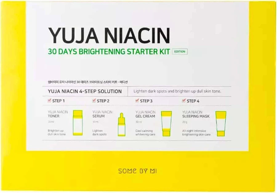 Some By Mi Yuja Niacin Brightening Starter Kit (30ml+30ml+10ml+20ml)
