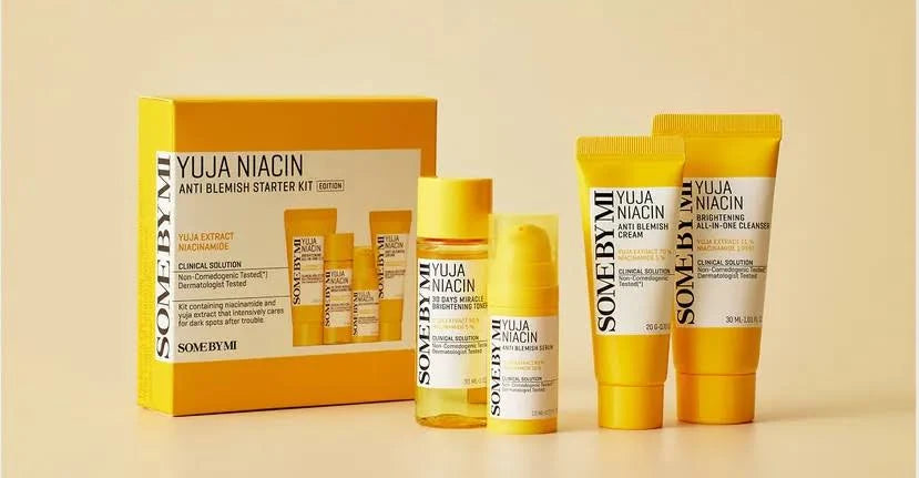 Some By Mi Yuja Niacin Brightening Starter Kit (30ml+30ml+10ml+20ml)