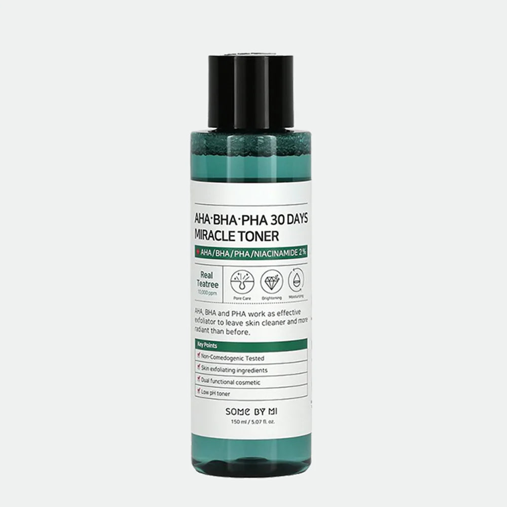 Some By Mi Tónico exfoliante Miracle 30 Días – AHA, BHA y PHA (30 ml)
