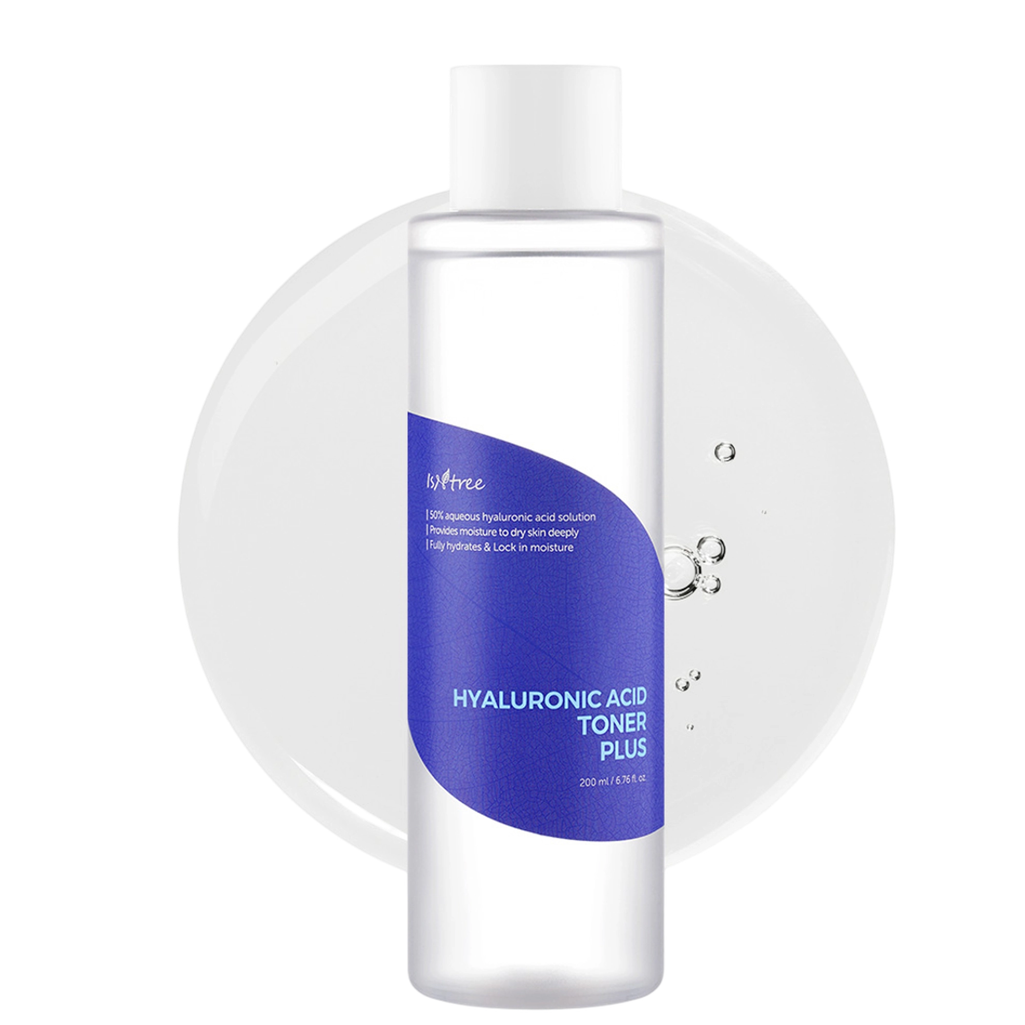 Isntree Hyaluronic Acid Toner Plus – Tónico hidratante intensivo (200 ml)